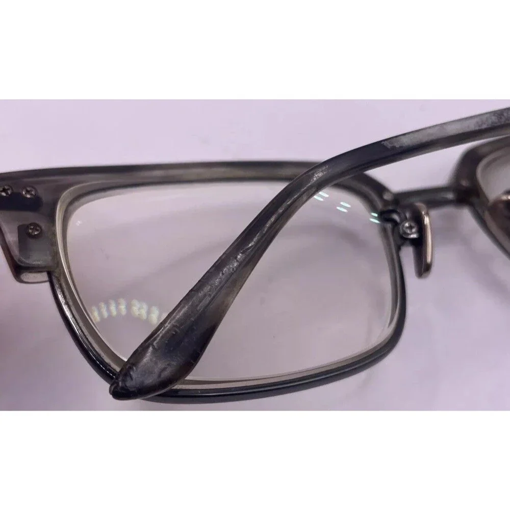 Frency Mercury Eque.M After Waves GS 54-18 140 Glasses Eyeglasses Frames + Case